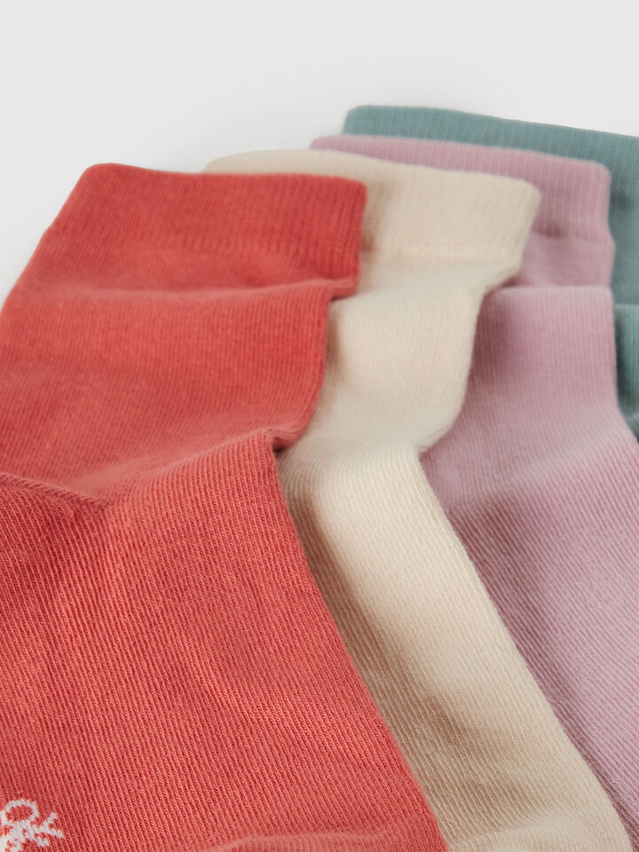 KNITTED SOCKS 4 PAIR Junior Boy image number 2